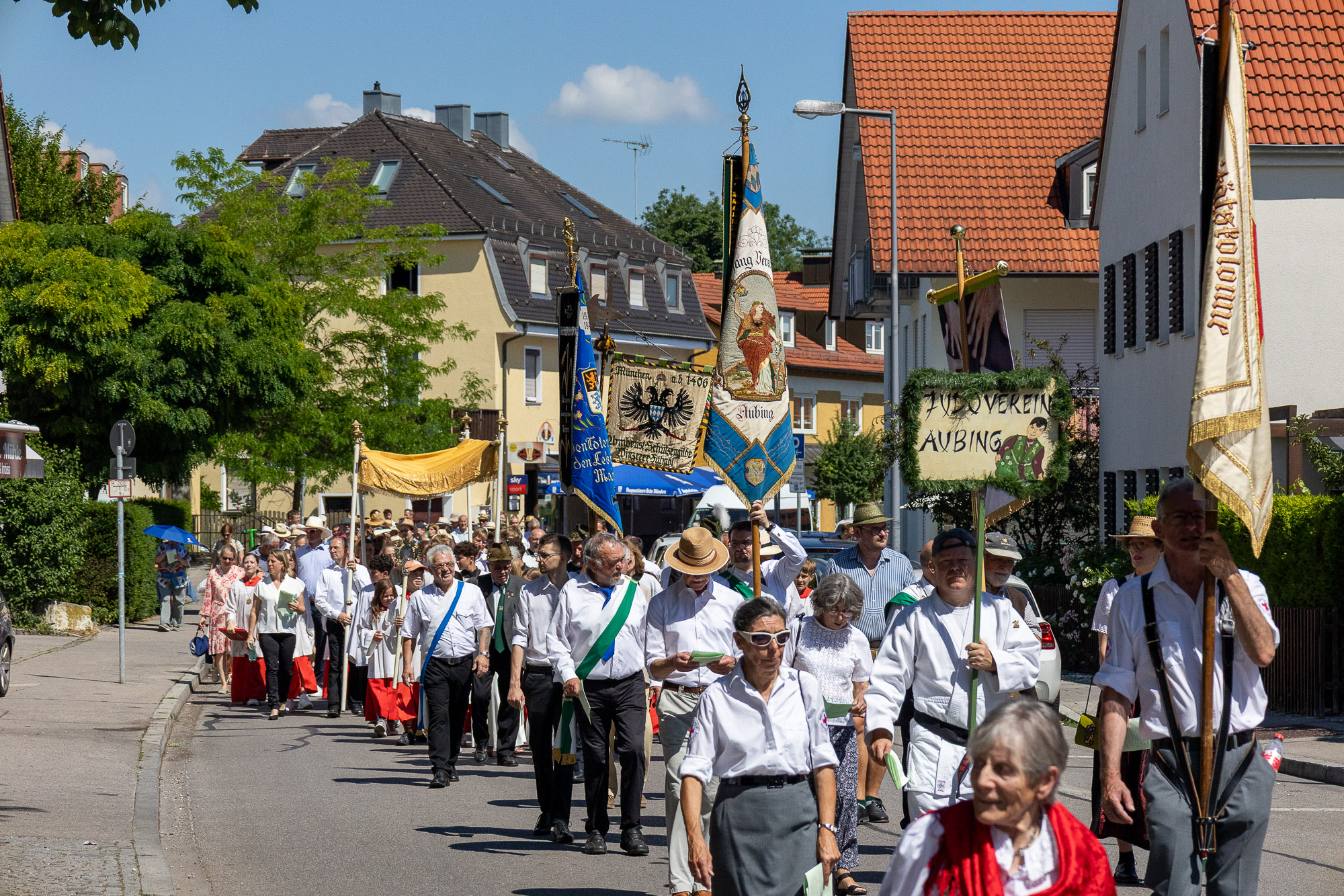 Fronleichnamsprozession im Pfarrverband